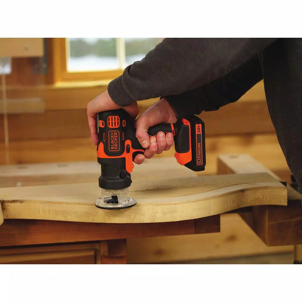 Woodworking Tool Accessories BLACK+DECKER Router Multi-Tool Attachment 9 Woodworking Tool Accessories BLACK+DECKER Router Multi-Tool Attachment - Image 7