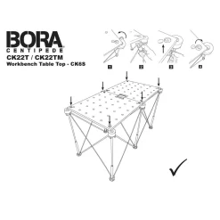 Woodworking Tool Accessories BORA Centipede 24 In. X 48 In. Workbench Top For Sawhorse With 3/4 In. Dog Holes 27 Woodworking Tool Accessories BORA Centipede 24 In. X 48 In. Workbench Top For Sawhorse With 3/4 In. Dog Holes -Dewalt Shop bora router parts ck22t 44 1000