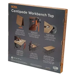 Woodworking Tool Accessories BORA Centipede 24 In. X 48 In. Workbench Top For Sawhorse With 3/4 In. Dog Holes 25 Woodworking Tool Accessories BORA Centipede 24 In. X 48 In. Workbench Top For Sawhorse With 3/4 In. Dog Holes -Dewalt Shop bora router parts ck22t 4f 1000