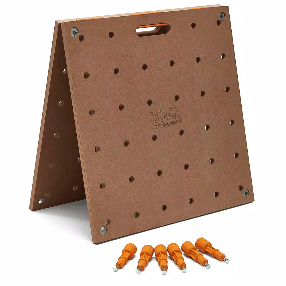 Woodworking Tool Accessories BORA Centipede 24 In. X 48 In. Workbench Top For Sawhorse With 3/4 In. Dog Holes 3 Woodworking Tool Accessories BORA Centipede 24 In. X 48 In. Workbench Top For Sawhorse With 3/4 In. Dog Holes