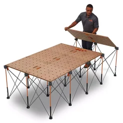 Woodworking Tool Accessories BORA Centipede 24 In. X 48 In. Workbench Top For Sawhorse With 3/4 In. Dog Holes 22 Woodworking Tool Accessories BORA Centipede 24 In. X 48 In. Workbench Top For Sawhorse With 3/4 In. Dog Holes -Dewalt Shop bora router parts ck22t 66 1000