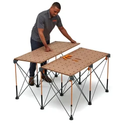 Woodworking Tool Accessories BORA Centipede 24 In. X 48 In. Workbench Top For Sawhorse With 3/4 In. Dog Holes 20 Woodworking Tool Accessories BORA Centipede 24 In. X 48 In. Workbench Top For Sawhorse With 3/4 In. Dog Holes -Dewalt Shop bora router parts ck22t a0 1000