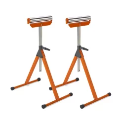 Specialty Power Tool Accessories BORA Steel A-Frame Pedestal Roller Stand (2-Pack)