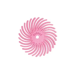 Rotary Tool Accessories Dedeco Sunburst 7/8 In. Radial Discs – 1/16 In. Fine 600-Grit (Pumice) Arbor Rotary Cleaning And Polishing Tool (12-Pack)