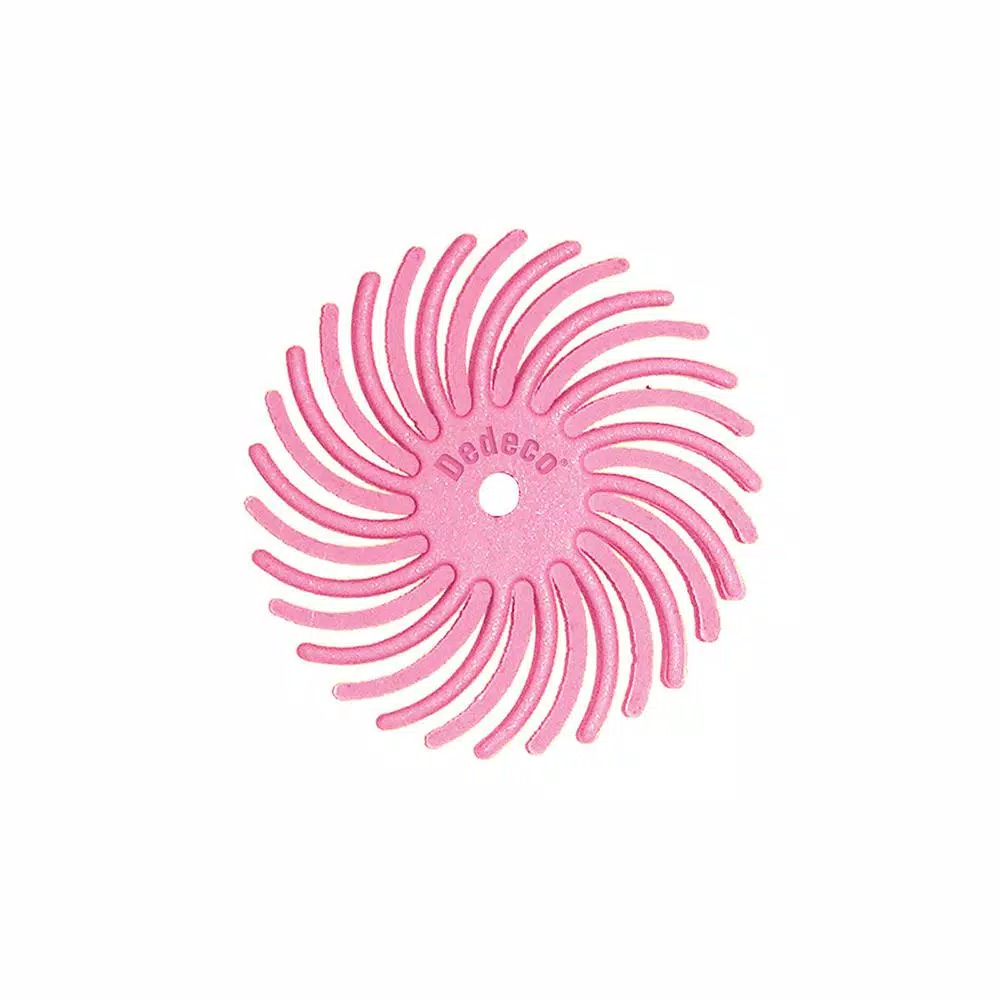 Rotary Tool Accessories Dedeco Sunburst 7/8 In. Radial Discs – 1/16 In. Fine 600-Grit (Pumice) Arbor Rotary Cleaning And Polishing Tool (12-Pack) 3 Rotary Tool Accessories Dedeco Sunburst 7/8 In. Radial Discs – 1/16 In. Fine 600-Grit (Pumice) Arbor Rotary Cleaning And Polishing Tool (12-Pack)