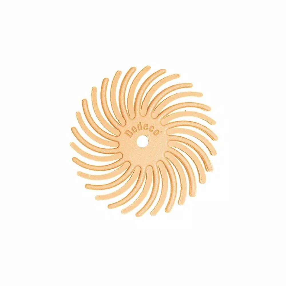 Rotary Tool Accessories Dedeco Sunburst 7/8 In. Radial Discs – 1/16 In. Extra-Fine 6 Mic Arbor Rotary Cleaning And Polishing Tool (12-Pack) 3 Rotary Tool Accessories Dedeco Sunburst 7/8 In. Radial Discs – 1/16 In. Extra-Fine 6 Mic Arbor Rotary Cleaning And Polishing Tool (12-Pack)