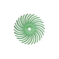 Rotary Tool Accessories Dedeco Sunburst 7/8 In. Radial Discs – 1/16 In. Ultra-Fine 1 Mic Arbor Rotary Cleaning And Polishing Tool (12-Pack)