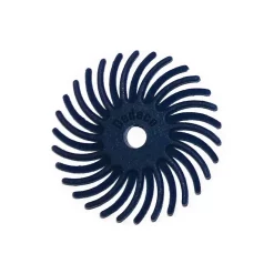 Rotary Tool Accessories Dedeco Sunburst 1 In. Radial Discs – 1/8 In. 1 Mic Ultra-Fine Arbor Rotary Cleaning And Polishing Tool (12-Pack)