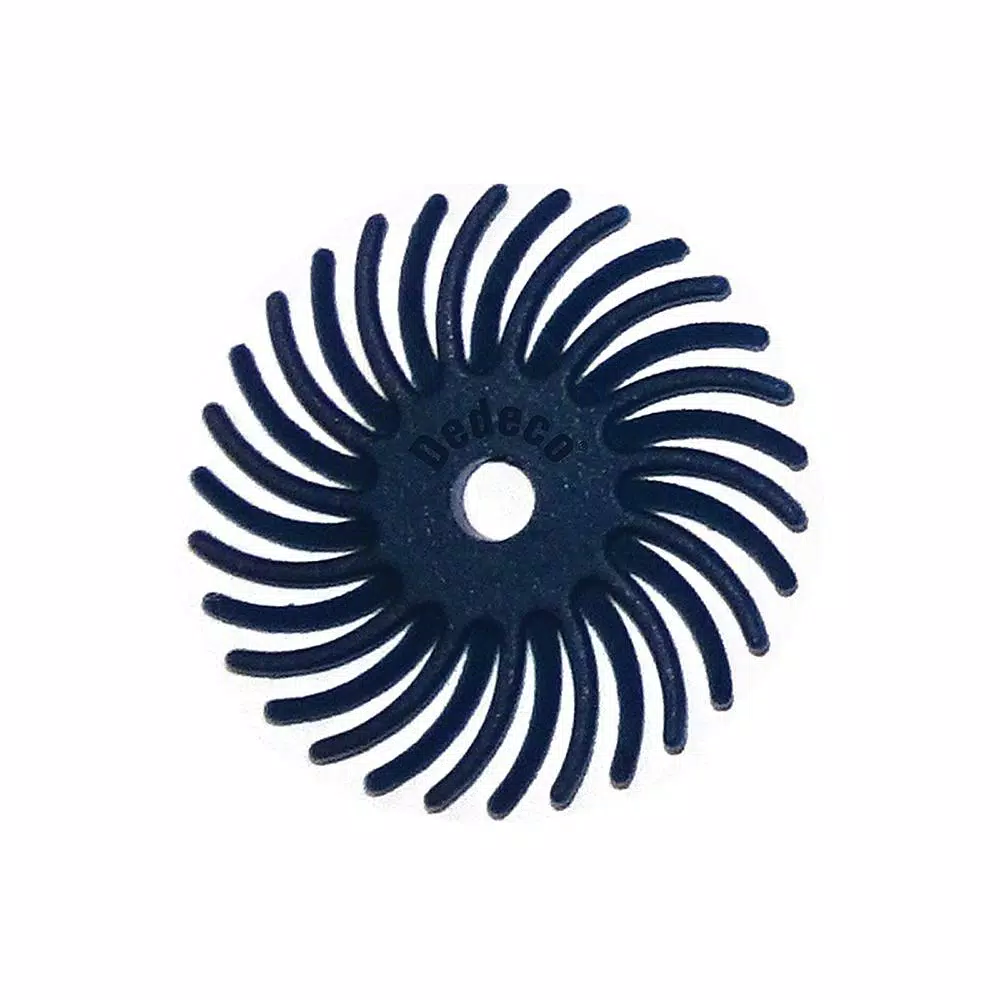 Rotary Tool Accessories Dedeco Sunburst 1 In. Radial Discs – 1/8 In. 1 Mic Ultra-Fine Arbor Rotary Cleaning And Polishing Tool (12-Pack) 3 Rotary Tool Accessories Dedeco Sunburst 1 In. Radial Discs – 1/8 In. 1 Mic Ultra-Fine Arbor Rotary Cleaning And Polishing Tool (12-Pack)