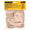 Woodworking Tool Accessories DEWALT No. 20 Size Joining Biscuits (75-Piece)