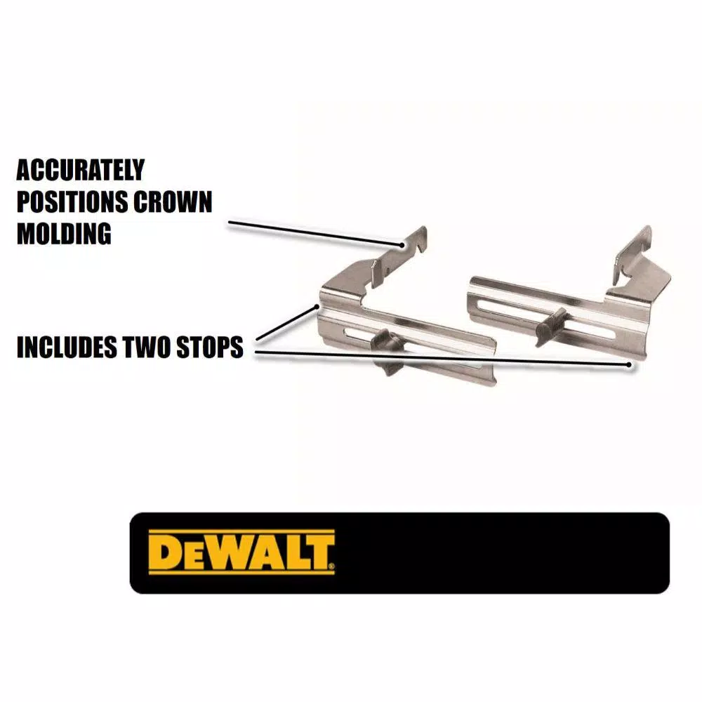 Woodworking Tool Accessories DEWALT Miter Saw Crown Stops 4 Woodworking Tool Accessories DEWALT Miter Saw Crown Stops - Image 2