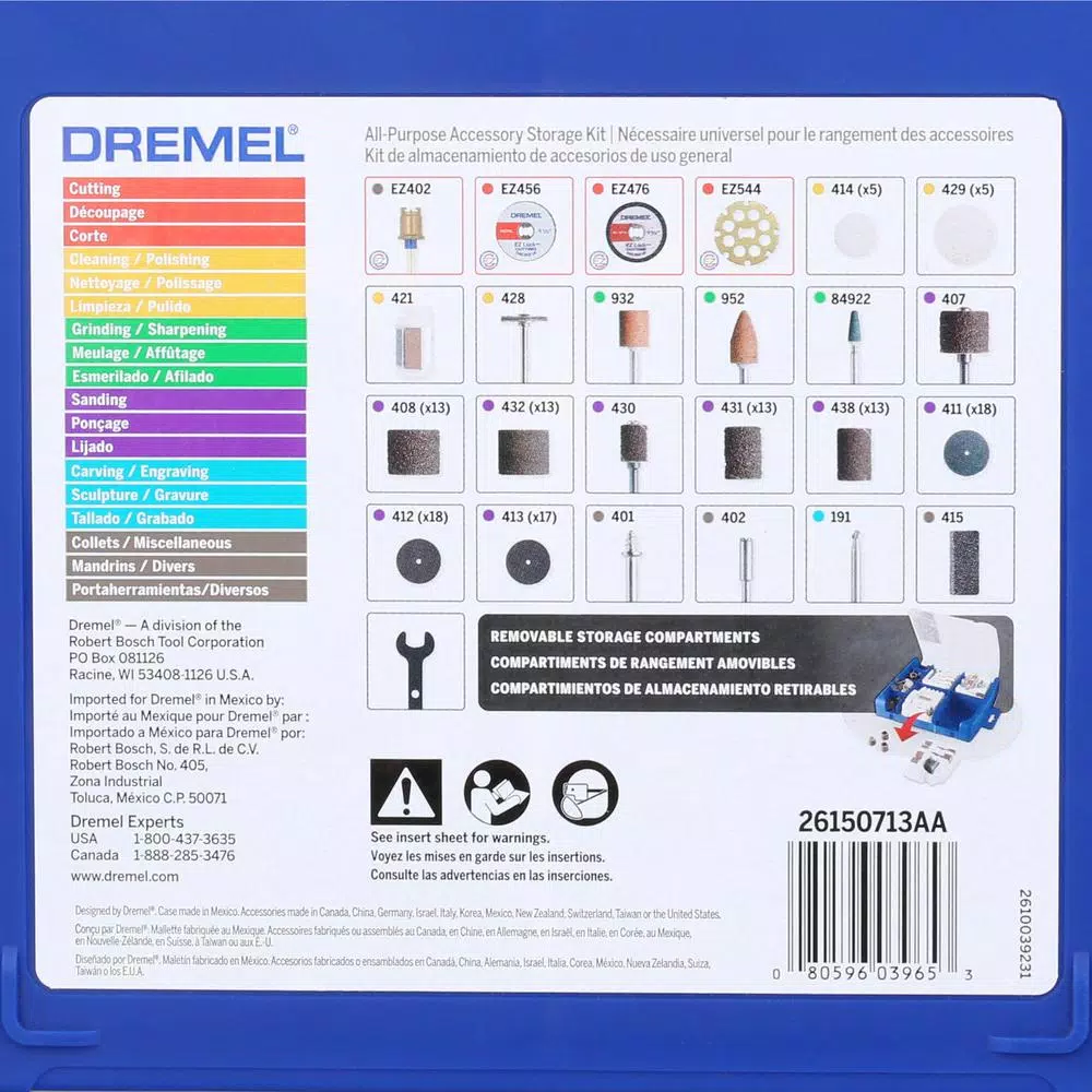 Rotary Tool Accessories Dremel Rotary Tool Accessory Kit (130-Piece) - Image 2