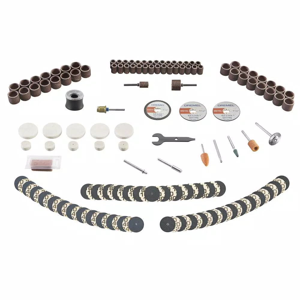 Rotary Tool Accessories Dremel 4300 Series 1.8 Amp Variable Speed Corded Rotary Tool Kit + Rotary Tool Accessory Kit (130-Piece) 6 Rotary Tool Accessories Dremel 4300 Series 1.8 Amp Variable Speed Corded Rotary Tool Kit + Rotary Tool Accessory Kit (130-Piece) - Image 4