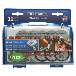 Rotary Tool Accessories Dremel EZ Lock Rotary Tool Cut-Off Wheel Set For Metal And Plastic (11-Piece)