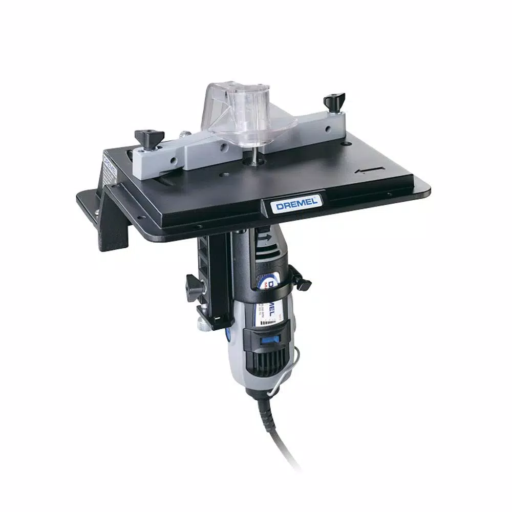 Rotary Tool Accessories Dremel Plunge Router Rotary Tool Attachment Plus Rotary Tool Shaper/Router Table To Sand, Edge, Groove And Slot Wood - Image 3