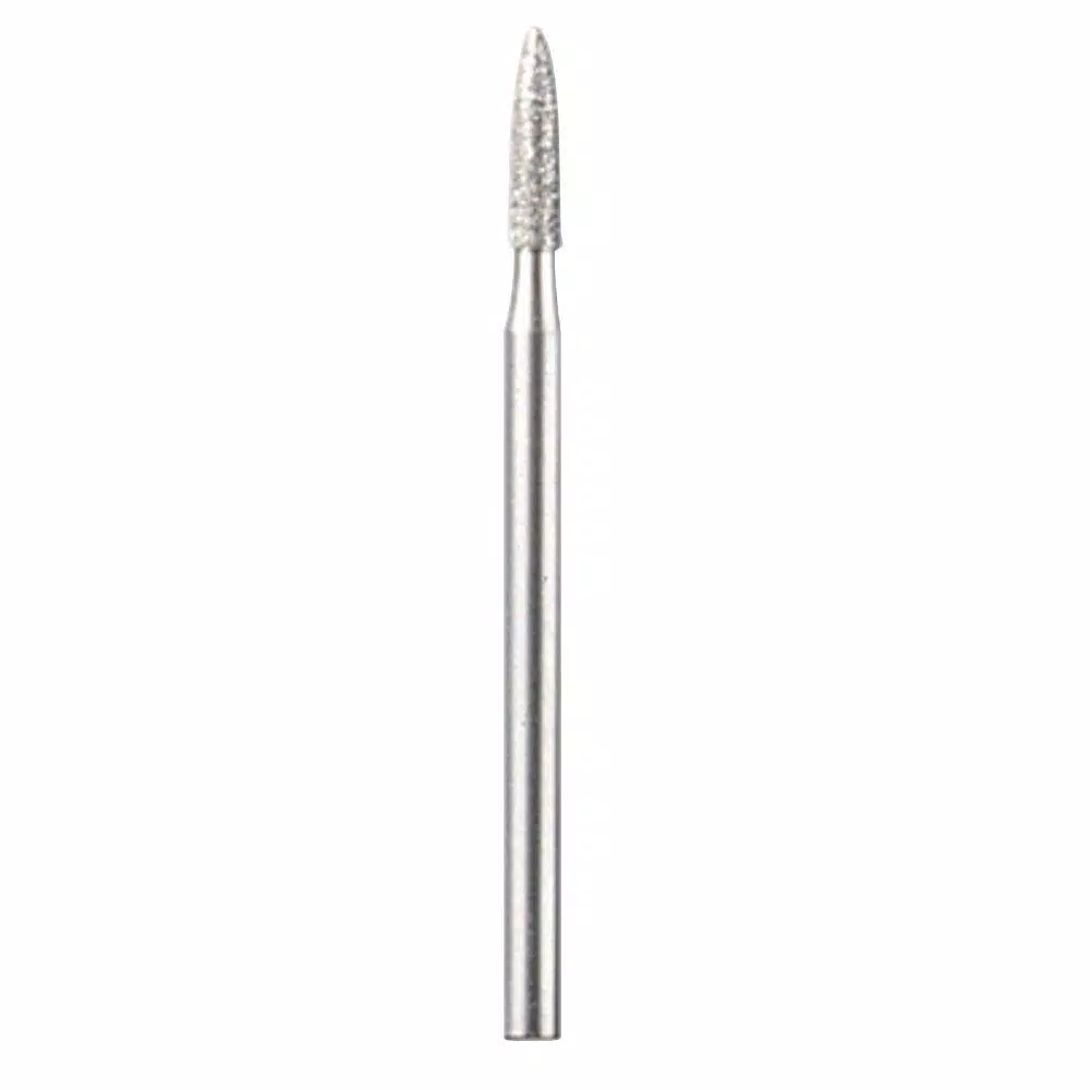 Rotary Tool Accessories Dremel 3/32 In. Rotary Accessory Diamond Wheel Taper Point For Wood, Ceramic, Glass, Hardened Steel + Semi-Precious Stones