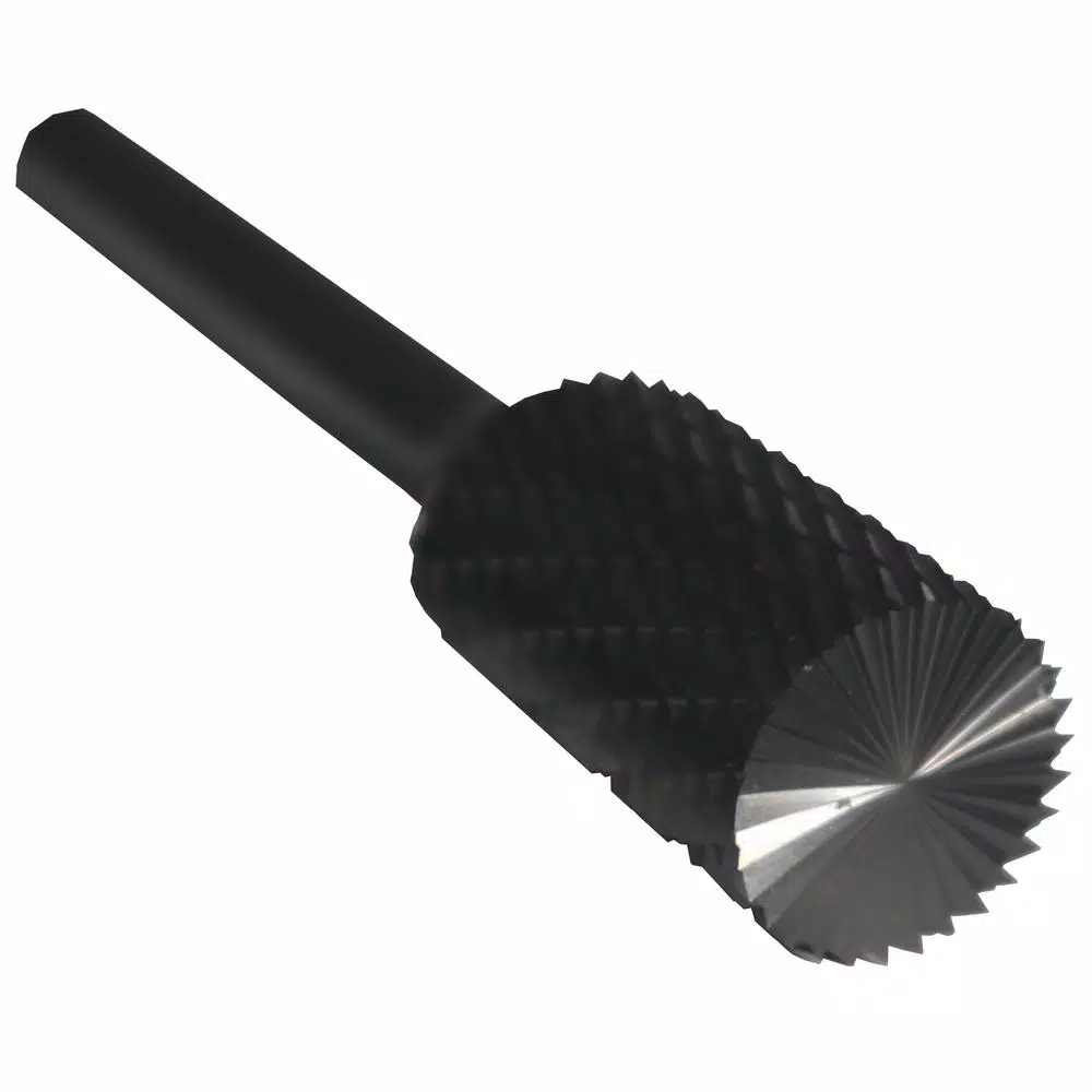 Rotary Tool Accessories Drill America 1/8 In. X 1/2 In. Cylindrical End Cut Solid Carbide Burr Rotary File Bit With 1/4 In. Shank 4 Rotary Tool Accessories Drill America 1/8 In. X 1/2 In. Cylindrical End Cut Solid Carbide Burr Rotary File Bit With 1/4 In. Shank - Image 2