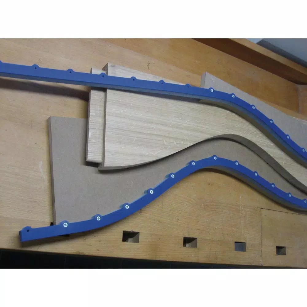 Woodworking Tool Accessories Fisch Kurvenlinfix 1200 Mm Mini Curved Cutting Template 5 Woodworking Tool Accessories Fisch Kurvenlinfix 1200 Mm Mini Curved Cutting Template - Image 3