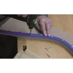 Alternative view of Woodworking Tool Accessories Fisch Kurvenlinfix 1200 Mm Mini Curved Cutting Template
