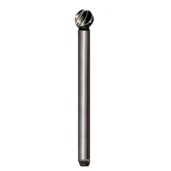 Rotary Tool Accessories Foredom 3/16 In. Sphere High Speed Steel Fluted Bur With 1/8 In. Dia Shank
