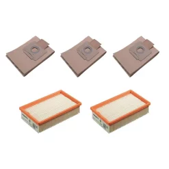 Specialty Power Tool Accessories Hilti Premium Dry Maintenance Pack For VC 150-10 Vacuum With Premium Filters And Paper Bags (17-Pieces)