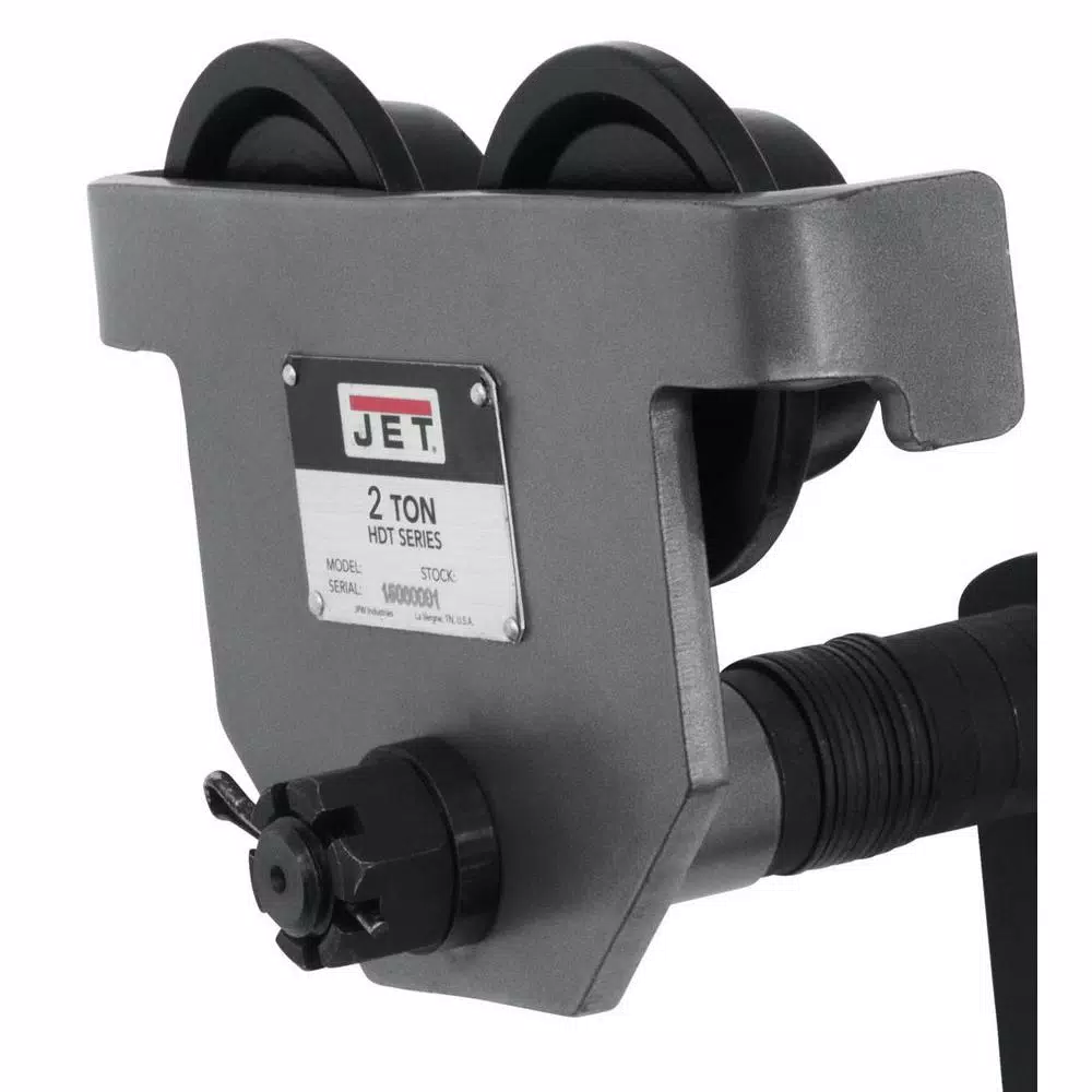 Specialty Power Tool Accessories Jet 2-HDT 2-Ton Manual Trolley 4 Specialty Power Tool Accessories Jet 2-HDT 2-Ton Manual Trolley - Image 2