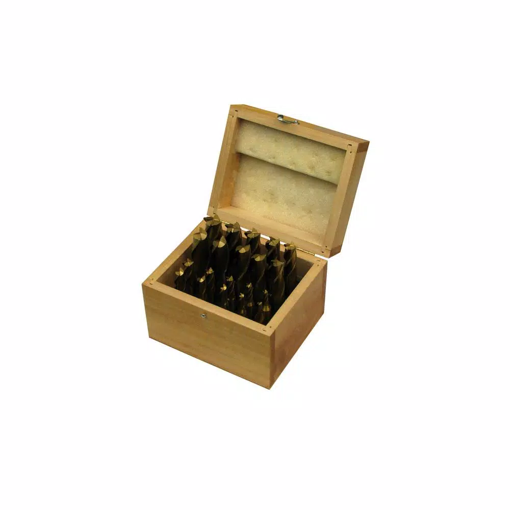 Woodworking Tool Accessories Jet Tin Coated Single End Mill Set (20-Piece) 3 Woodworking Tool Accessories Jet Tin Coated Single End Mill Set (20-Piece)