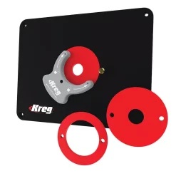 Woodworking Tool Accessories Kreg Precision Router Table Insert Plate With Level-Loc Rings (Non Predrilled) 11 Woodworking Tool Accessories Kreg Precision Router Table Insert Plate With Level-Loc Rings (Non Predrilled) -Dewalt Shop kreg router guides prs4038 44 1000