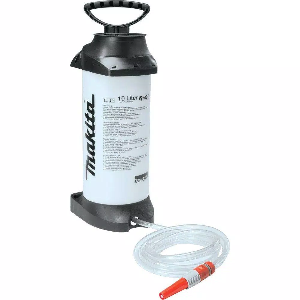 Specialty Power Tool Accessories Makita 2.6 Gal. Pressurized Water Tank 3 Specialty Power Tool Accessories Makita 2.6 Gal. Pressurized Water Tank