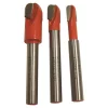 Woodworking Tool Accessories Milescraft Long-Reach Router Bit Set (3-Piece)