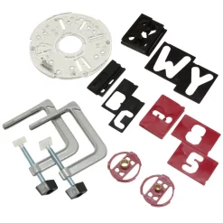 Woodworking Tool Accessories Milescraft SignPro Complete Sign Making Router Jig Template Kit With Templates, Bits And Bushings 12 Woodworking Tool Accessories Milescraft SignPro Complete Sign Making Router Jig Template Kit With Templates, Bits And Bushings -Dewalt Shop milescraft router guides 1212 a0 1000