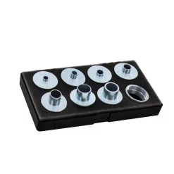 Woodworking Tool Accessories Milescraft Metal Bushing Set – Router Template Guide Set (10-Piece)