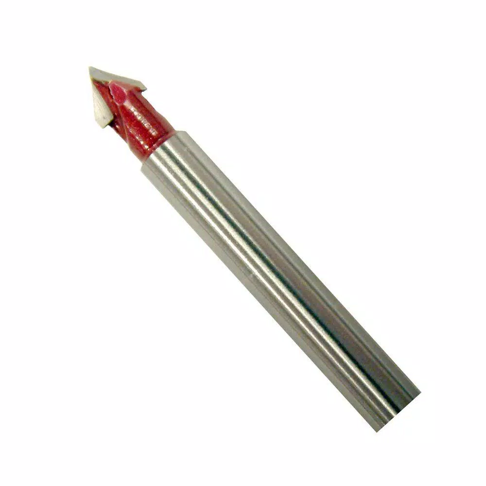 Woodworking Tool Accessories Milescraft 1/4 In. V-Groove Router Bit