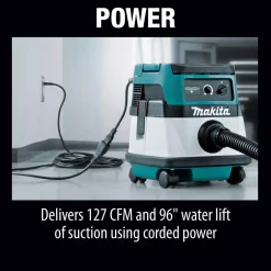 Wet & Dry Vacuums Makita 18-Volt X2 LXT Lithium-Ion (36-Volt) Cordless/Corded 2.1 Gal. Dry Vacuum (Tool Only) 26 Wet & Dry Vacuums Makita 18-Volt X2 LXT Lithium-Ion (36-Volt) Cordless/Corded 2.1 Gal. Dry Vacuum (Tool Only) -Dewalt Shop multi makita wet dry vacuums xcv04z 1f 1000
