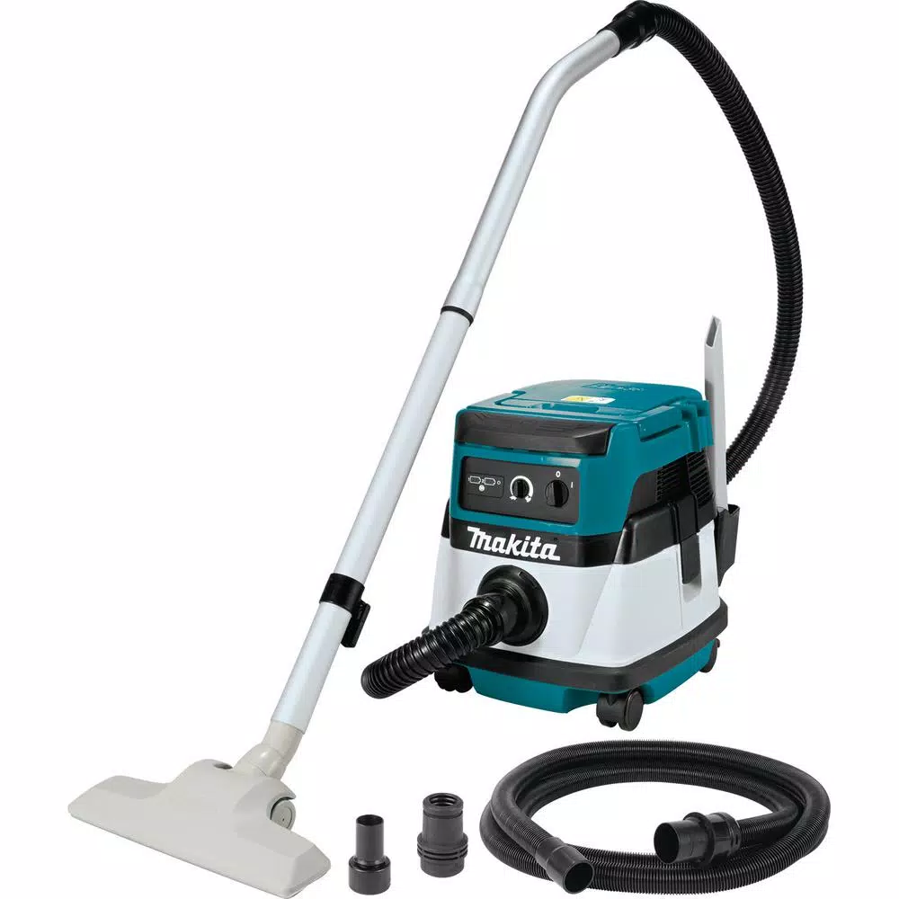 Wet & Dry Vacuums Makita 18-Volt X2 LXT Lithium-Ion (36-Volt) Cordless/Corded 2.1 Gal. Dry Vacuum (Tool Only) 3 Wet & Dry Vacuums Makita 18-Volt X2 LXT Lithium-Ion (36-Volt) Cordless/Corded 2.1 Gal. Dry Vacuum (Tool Only)