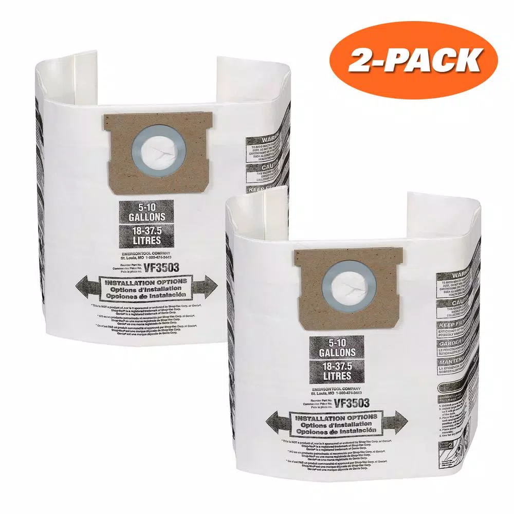 Wet & Dry Vacuums RIDGID 9 Gal. 4.25-Peak HP NXT Wet/Dry Shop Vacuum With Standard Filter, Wet Filter, Dust Bags, Hose And Accessories 10 Wet & Dry Vacuums RIDGID 9 Gal. 4.25-Peak HP NXT Wet/Dry Shop Vacuum With Standard Filter, Wet Filter, Dust Bags, Hose And Accessories - Image 8