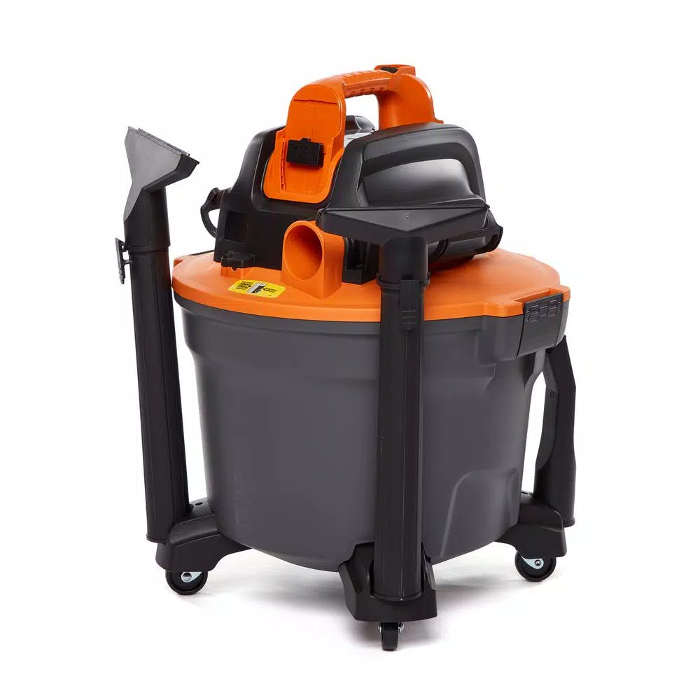 Wet & Dry Vacuums RIDGID 9 Gal. 18-Volt Cordless Wet/Dry Shop Vacuum (Tool Only) With Filter, Hose And Accessories 9 Wet & Dry Vacuums RIDGID 9 Gal. 18-Volt Cordless Wet/Dry Shop Vacuum (Tool Only) With Filter, Hose And Accessories - Image 7