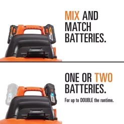 Wet & Dry Vacuums RIDGID 9 Gal. Cordless Wet/Dry Shop Vacuum With Two 18-Volt OCTANE 3.0 Ah Lithium-Ion Batteries And Charger -Dewalt Shop oranges peaches ridgid wet dry vacuums hd0918b 1f 1000
