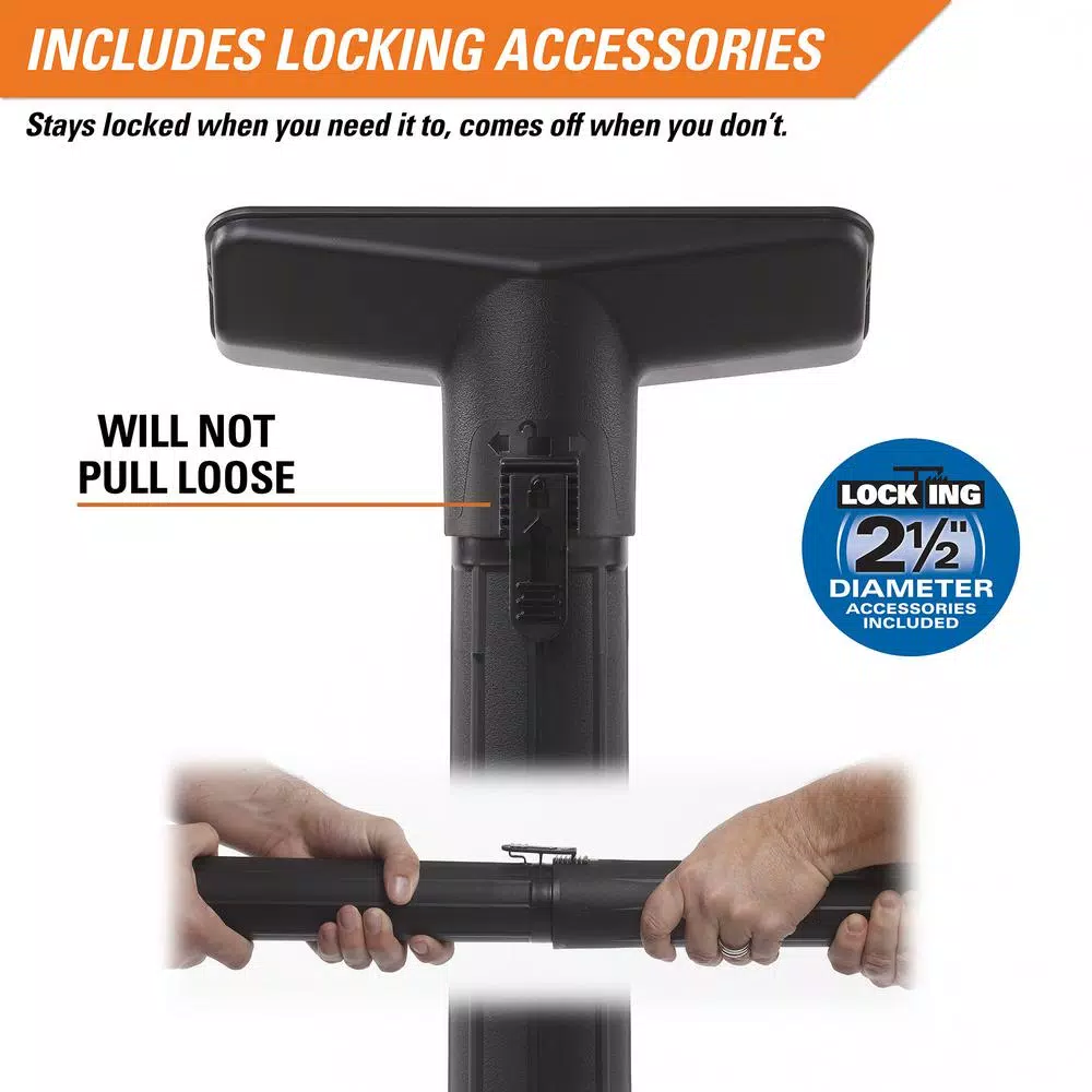 Wet & Dry Vacuums RIDGID 12 Gal. 5.0-Peak HP NXT Wet/Dry Shop Vacuum With Filter, Hose, Accessories And Additional 20 Ft. Tug-A-Long Hose - Image 6