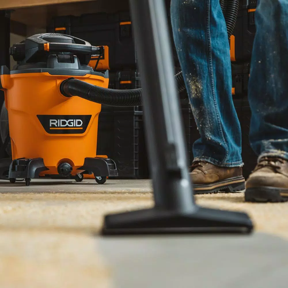 Wet & Dry Vacuums RIDGID 12 Gal. 6.0-Peak HP NXT Wet/Dry Shop Vacuum With Detachable Blower, Filter, Dust Bag, Hose And Accessories - Image 9