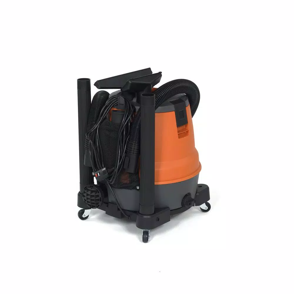 Wet & Dry Vacuums RIDGID 12 Gal. 6.5-Peak HP Motor-On-Bottom Wet/Dry Shop Vacuum With Fine Dust Filter, Hose And Accessories 11 Wet & Dry Vacuums RIDGID 12 Gal. 6.5-Peak HP Motor-On-Bottom Wet/Dry Shop Vacuum With Fine Dust Filter, Hose And Accessories - Image 9