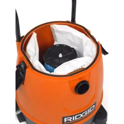 Wet & Dry Vacuums RIDGID 16 Gal. 6.5-Peak HP Motor-On-Bottom Wet/Dry Shop Vacuum With Fine Dust Filter, Hose And Accessories 20 Wet & Dry Vacuums RIDGID 16 Gal. 6.5-Peak HP Motor-On-Bottom Wet/Dry Shop Vacuum With Fine Dust Filter, Hose And Accessories -Dewalt Shop oranges peaches ridgid wet dry vacuums mob1600 66 1000
