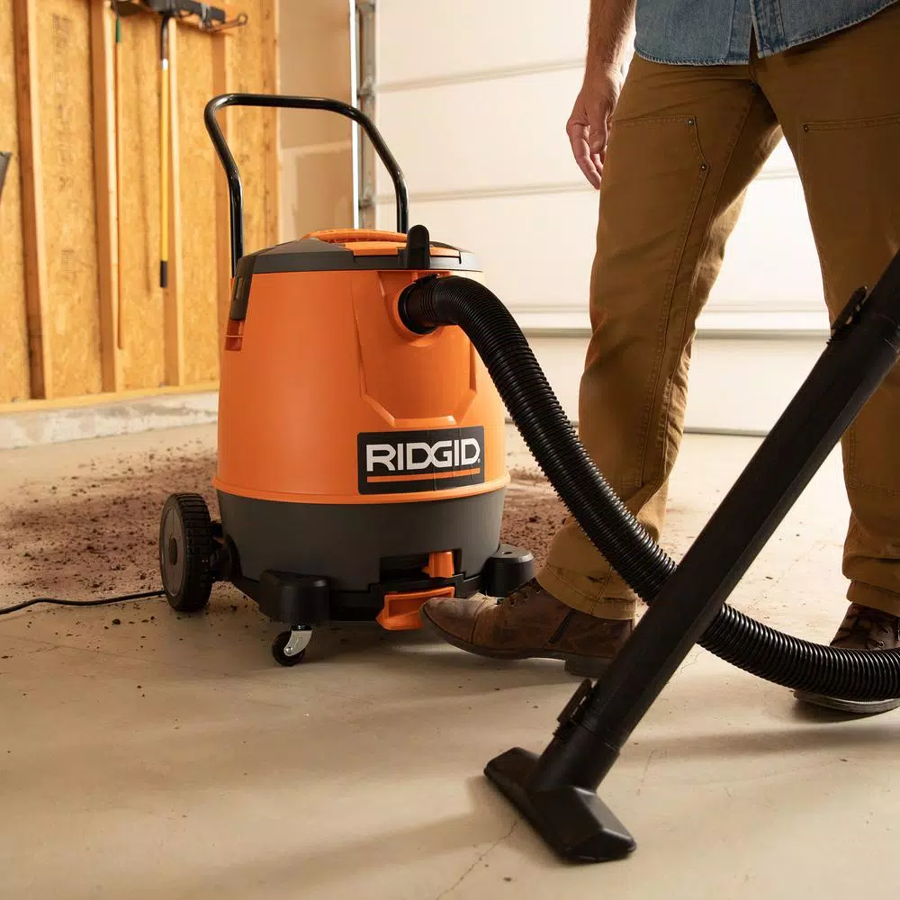 Wet & Dry Vacuums RIDGID 16 Gal. 6.5-Peak HP Motor-On-Bottom Wet/Dry Shop Vacuum With Fine Dust Filter, Hose And Accessories 14 Wet & Dry Vacuums RIDGID 16 Gal. 6.5-Peak HP Motor-On-Bottom Wet/Dry Shop Vacuum With Fine Dust Filter, Hose And Accessories - Image 12