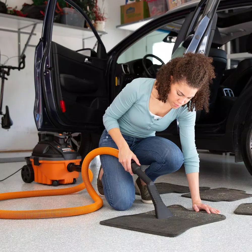 Wet & Dry Vacuums RIDGID 4 Gal. 5.0-Peak HP Portable Wet/Dry Shop Vacuum With Filter, Hose, Accessories And Premium Car Cleaning Kit - Image 10