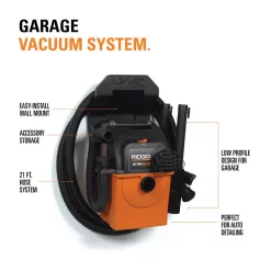 Wet & Dry Vacuums RIDGID 5 Gal. 5.0-Peak HP Portable Wall-Mountable Wet/Dry Shop Vacuum With Filter, Hose And Accessories 16 Wet & Dry Vacuums RIDGID 5 Gal. 5.0-Peak HP Portable Wall-Mountable Wet/Dry Shop Vacuum With Filter, Hose And Accessories -Dewalt Shop oranges peaches ridgid wet dry vacuums wd5500 40 1000