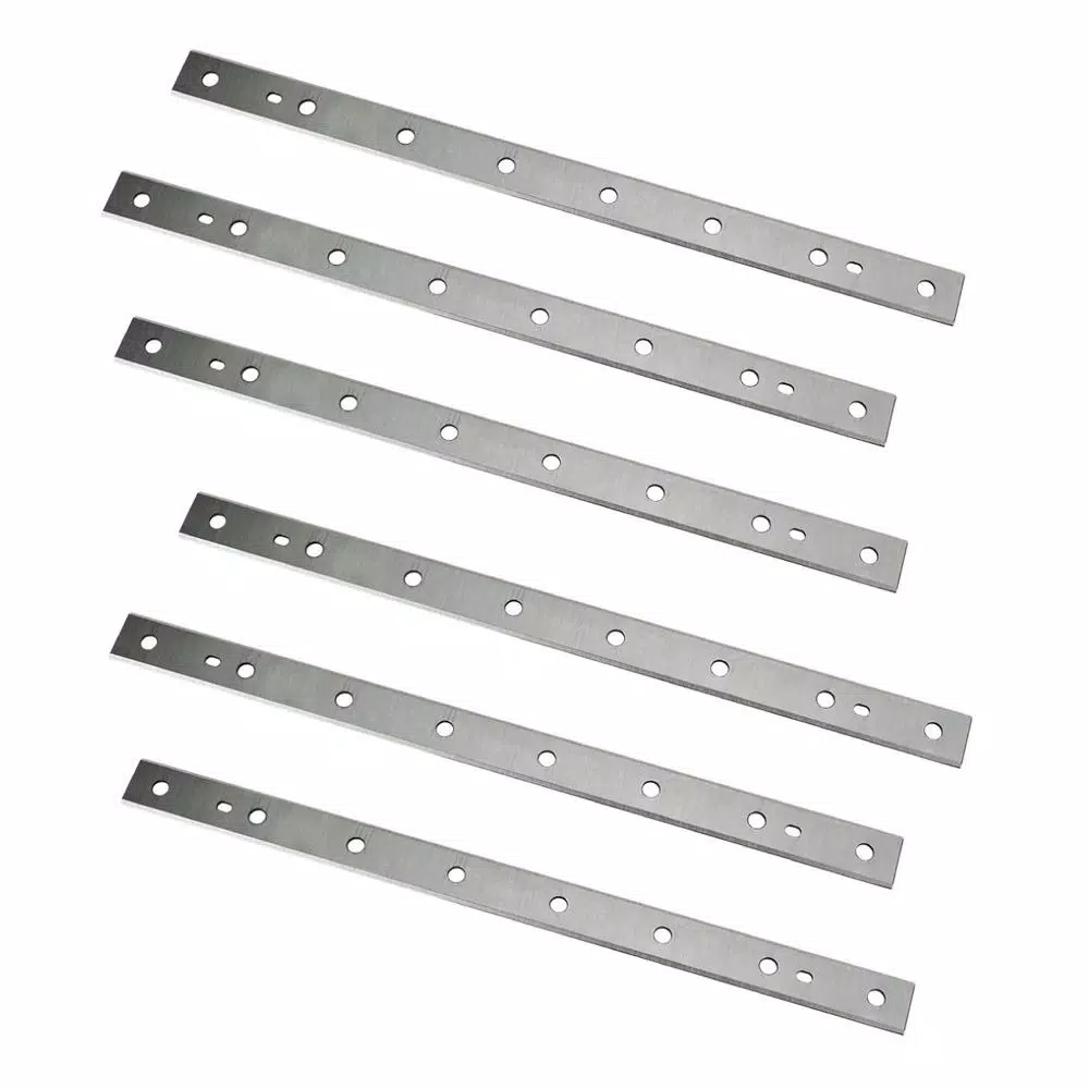 Woodworking Tool Accessories POWERTEC 12-1/2 In. High-Speed Steel Planer Knives Dual Sided Replacement Planer Blades For DW7342 (6-Pack) 3 Woodworking Tool Accessories POWERTEC 12-1/2 In. High-Speed Steel Planer Knives Dual Sided Replacement Planer Blades For DW7342 (6-Pack)