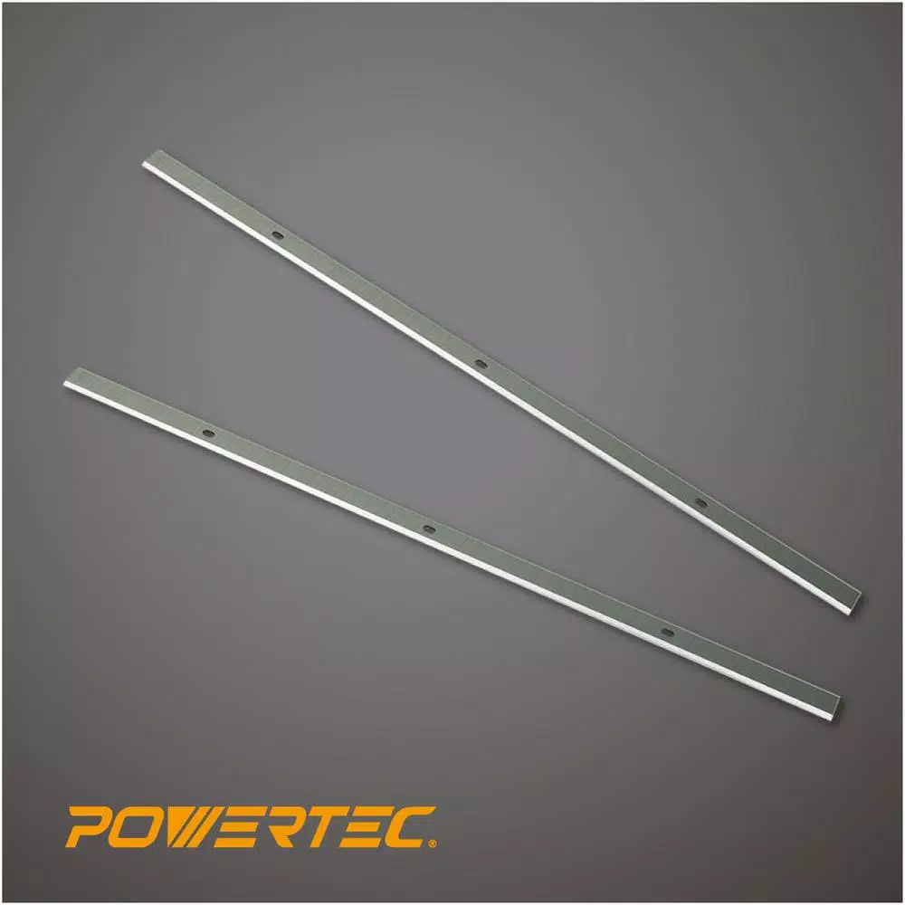 Woodworking Tool Accessories POWERTEC 13 In. HSS Replacement Planer Blades For The Steel City Planer 40100 Replacement Planer Knives # 40936 (Set Of 2) - Image 4
