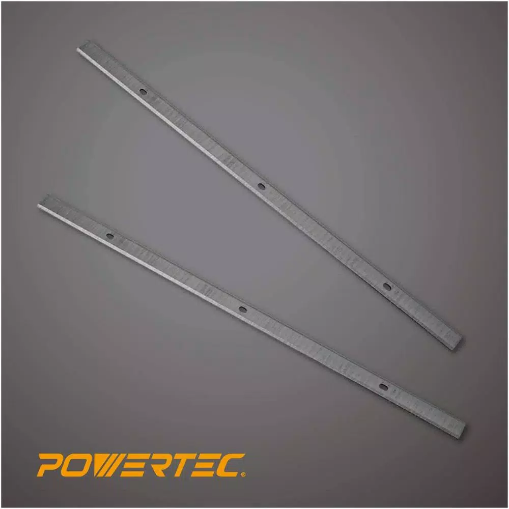 Woodworking Tool Accessories POWERTEC 12 In. X 15/32 In. X 1/16 In. High-Speed Steel Planer Knives (Set Of 2) 6 Woodworking Tool Accessories POWERTEC 12 In. X 15/32 In. X 1/16 In. High-Speed Steel Planer Knives (Set Of 2) - Image 4