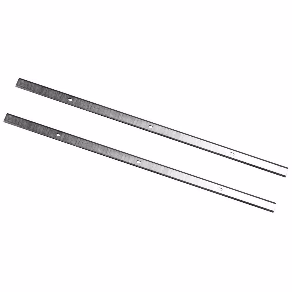 Woodworking Tool Accessories POWERTEC 12 In. X 15/32 In. X 1/16 In. High-Speed Steel Planer Knives (Set Of 2) 3 Woodworking Tool Accessories POWERTEC 12 In. X 15/32 In. X 1/16 In. High-Speed Steel Planer Knives (Set Of 2)