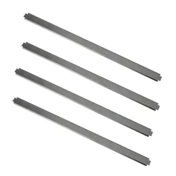 Woodworking Tool Accessories POWERTEC 13 In. HSS Replacement Planer Blades For Ridgid Planer TP1300, TP1301, TP1302, Replacement AC8630 – 2 Sets 4 Knives